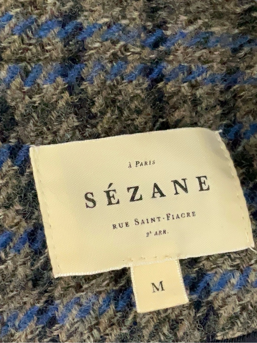 Sézane Will Jacket in Edinburgh Check Print | M - Picture 10 of 16